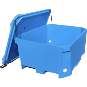 1000L Insulated Plastic Ice Cooler Box – Rotomolded Large Capacity Seafood Storage Container