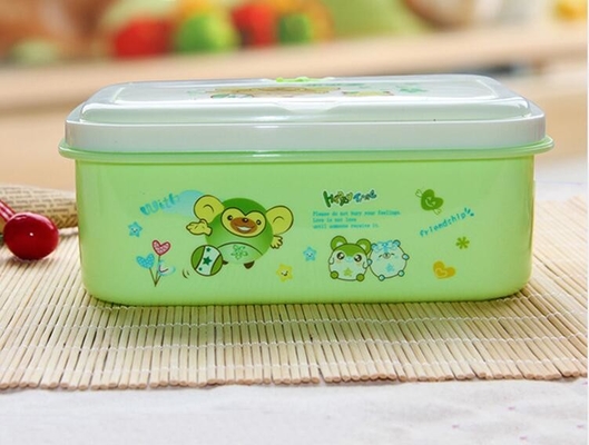 960ml Reusable Plastic Lunch Containers , Reusable Meal Prep Containers