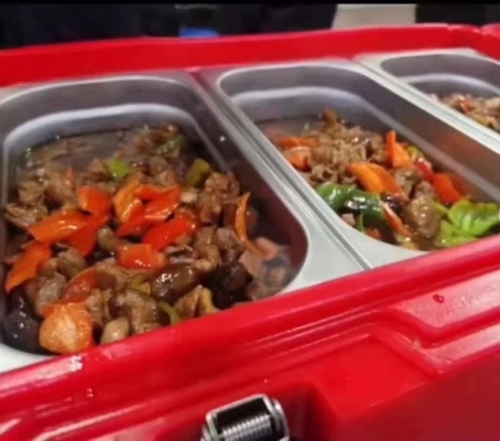 30L Insulated Food Boxes GN Food Pan Transport Containers
