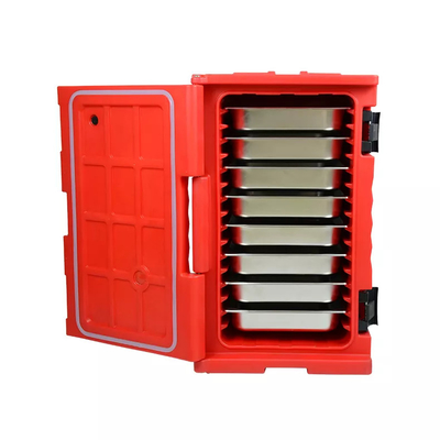 Commercial Insulated Food Pan Carrier Catering Thermo Box Transport Carts