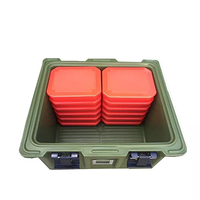 Food Grade Plastic Transport Container Roto Molded Thermo Lunch Box Loader