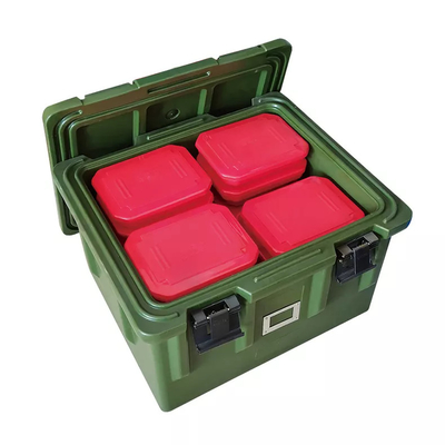 Food Grade Plastic Transport Container Roto Molded Thermo Lunch Box Loader