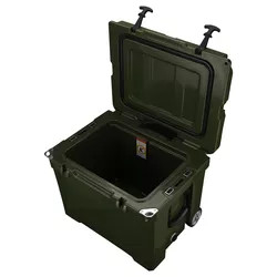 Waterproof Hard Plastic Rotomoulded Products Cooler Box Towable Fish Bin 40L