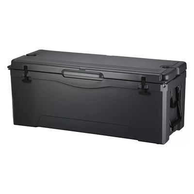 180L Rotomoulded Products Wheels Cooler Box For Ice Storage Food Container Refrigerator