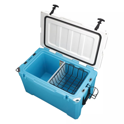 Roto Molded Travel Cooler Box Thermal LLDPE Plastic Ice Cooler Box