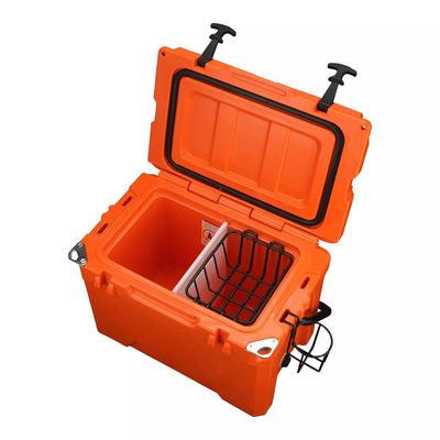 Portable Delivery Ice Chest Rotomoulded Products Rolling Transport Cooler Box 25L