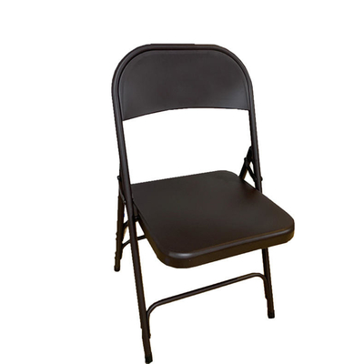 Black Iron Small Size Lightweight Folding Chair For Camping Outdoor