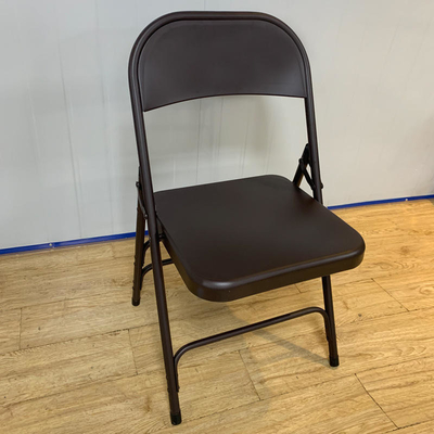 Black Iron Small Size Lightweight Folding Chair For Camping Outdoor