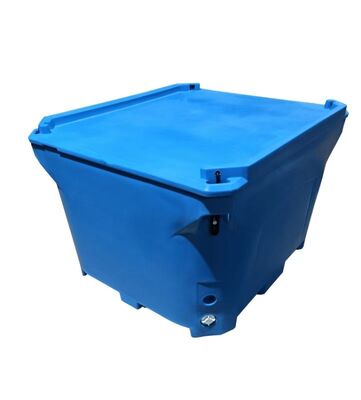 Heavy Duty Rotomolded Cooler Box with Thick PU Foam Insulation – Customizable Insulated Ice Chest for Outdoor Use