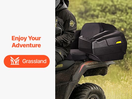 Rotomolded ATV Rear Cargo Box – Heavy Duty Waterproof ATV Storage Trunk