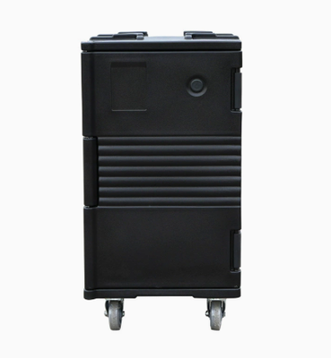 120L Front-Loading Insulated Food Carrier Dual Door Access Design for Catering Hot Food Transport Logistics