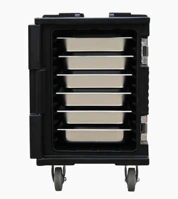 90L Mobile Catering Food Pan Carrier All-Terrain Wheeled Design for Outdoor Events Banquet Service