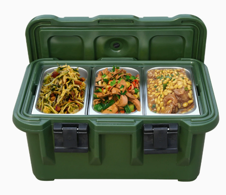 30L Insulated Cater Box Portable Stackable Catering Container for Hot Cold Food Transport Storage