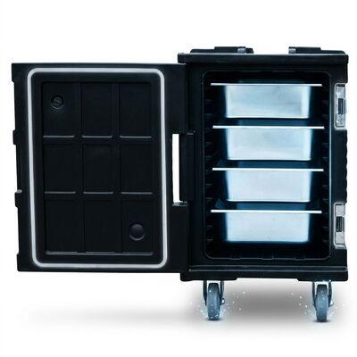 Plastic Insulated Food Carrier 25L Lightweight Rotomolded Thermal Box Compact Catering Container
