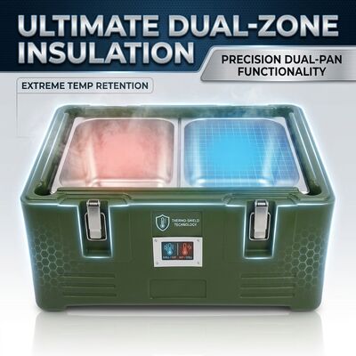 Heat Retaining 30L Insulated Food Pan Carrier GN Pan Catering Thermal Transport Box