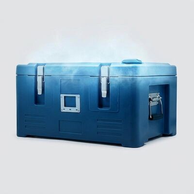 Insulated Food Pan Carrier 90L Front Loading Hot Food Transport Box LLDPE GN Pan Container 635x460x640mm