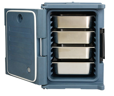 90L Rotomolded Insulated Food Box With Pan Carrier