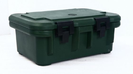 Detachable Door 33L Insulated Food Pan Carrier Extended Retention Rotomolded GN Pan Transport Box