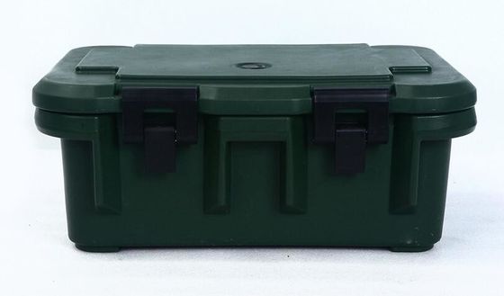 Overhead Loading 30L Insulated Food Pan Carrier Rotomolded Transport Container Compatible GN 1/1 Pans