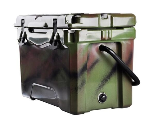 Plastic 25L Roto Molded Ice Chest Outdoor Fishing Tackle Ice Box