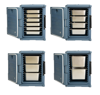 Nylon Handles Insulated Food Transport Box With PU Foam Insulation