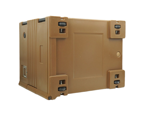 120L Front Loading Rotomoulded Products GN Pans Insulated Hot Box With Wheels