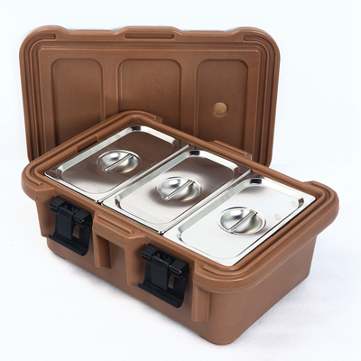 Stackable Insulated Food Transport Box Top Loading For GN Pans