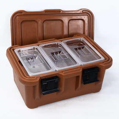 Stackable Insulated Food Transport Box Top Loading For GN Pans