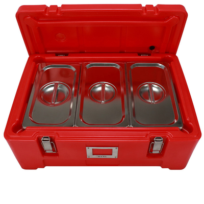 30L Insulated Food Boxes GN Food Pan Transport Containers