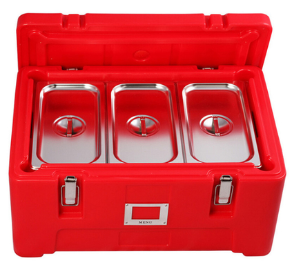 30L Insulated Food Boxes GN Food Pan Transport Containers