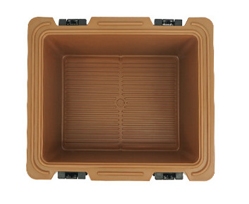 110L Insulated Food Transport Containers For Loading Lunch Box With Wheels