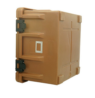 110L Insulated Food Transport Containers For Loading Lunch Box With Wheels