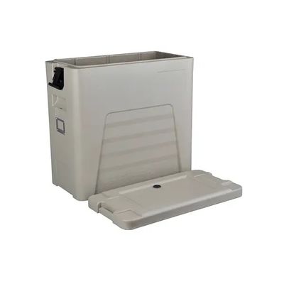 CE Approved 110L Nylon Handle Thermal Food Transport Container Detachable Lid Four-Wheel Catering Box