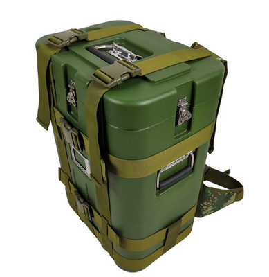 36L Military Insulated Food Containers Seamless Double Wall Delivery Backpack