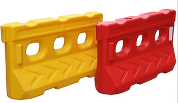 Polyethylene Rotationally Molded Plastic Products Water Filled Barrier