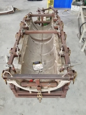 1.5mm Rotational Molding Mold , Rotomoulded Plastic Road Block Mold