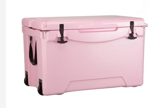 75L Wheeled Rotomolded Ice Box With PU Insulation
