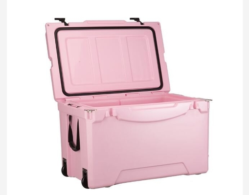 75L Wheeled Rotomolded Ice Box With PU Insulation
