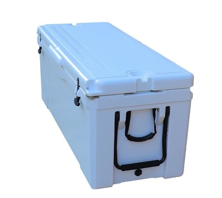 Wheeled Roto Molded Ice Box For Outdoor Activities 180 Liters