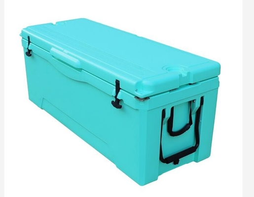 Wheeled Roto Molded Ice Box For Outdoor Activities 180 Liters