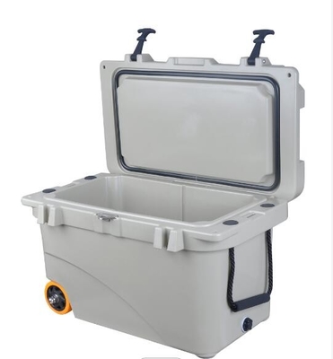 Heavy Duty 45L Roto Molded Wheeled Cooler Food Grade Material