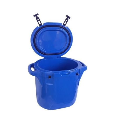 25L Rotomolded Ice Cooler , Outdoor Camping Round Cooler Box