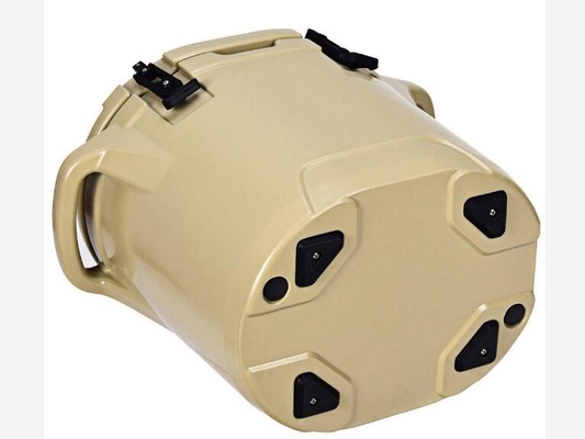 25L Rotomolded Ice Cooler , Outdoor Camping Round Cooler Box