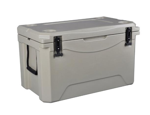 Outdoor 80L Rotomolded Cooler Box 85QT Fishing Ice Box