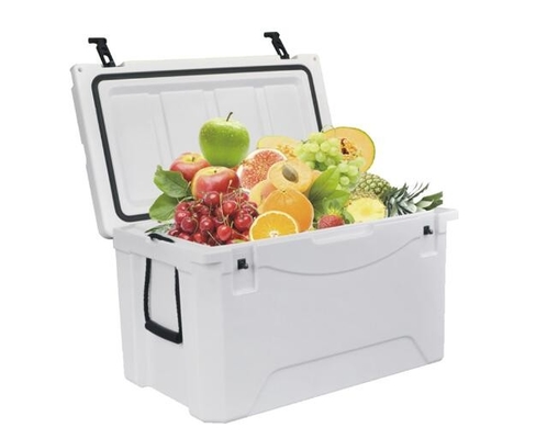 Outdoor 80L Rotomolded Cooler Box 85QT Fishing Ice Box