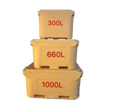 300L Rotomolded Cooler Box , Fishing Chilly Bin With PU Insulation