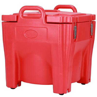 30L Insulated Soup Carrier Food Grade Plastic Keep Warm With Stainless Steel Round Tank