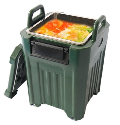 Military 40L Insulated Soup Carrier Stackable Square With SS Inside