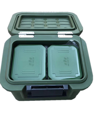 PP Military Insulated Food Containers Rectangle SGS