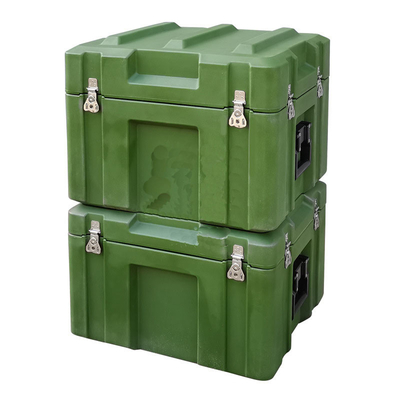 Waterproof Plastic Rotomolded Storage Box , LLDPE Military Storage Container